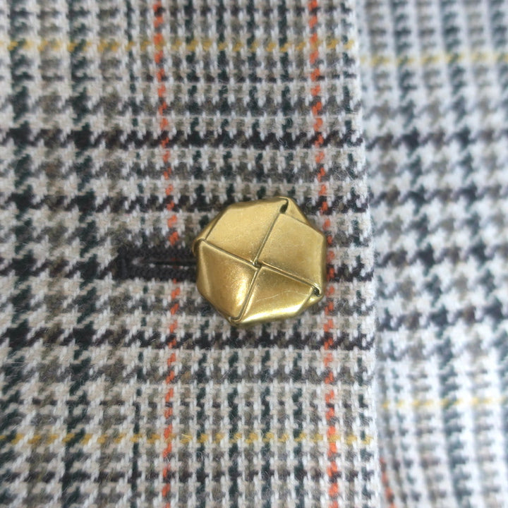 Veronica Beard Andrea Plaid Jacket Russet Multi Wool-Blend Size 2 NEW