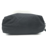 Prada Nylon Wristlet Pouch Black Small Clutch Bag