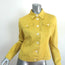 Dolce & Gabbana Yellow Denim Jacket Size 42