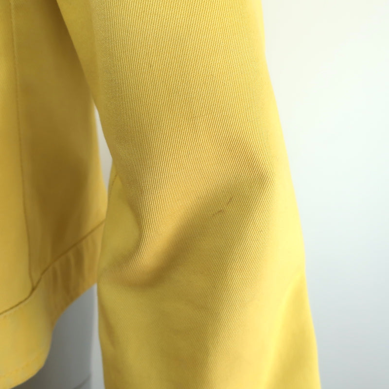 Dolce &amp; Gabbana Yellow Denim Jacket Size 42