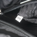 Prada Nylon Wristlet Pouch Black Small Clutch Bag