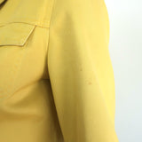 Dolce & Gabbana Yellow Denim Jacket Size 42