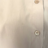 TWP Short Lived Cropped Shirt Safari Beige Cotton Size Extra Small NEW