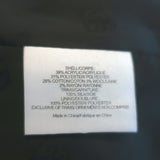 Tory Burch Fringed Tweed Jacket Navy Cotton-Blend Size 2