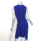 Victoria Beckham Sleeveless V-Neck Sheath Dress Royal Blue Size US 6
