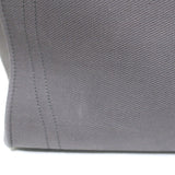 Celine Medium Phantom Luggage Tote Gray Cotton Canvas & Black Leather