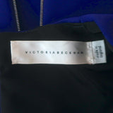 Victoria Beckham Sleeveless V-Neck Sheath Dress Royal Blue Size US 6