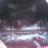 Vintage Christian Dior Trotter Boston Bag Burgundy Diorissimo Canvas