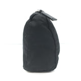 Prada Nylon Cosmetic Bag Black Small Clutch