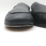 Tory Burch Kira Stretch Travel Loafers Black Leather Size 10.5