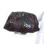 Nancy Gonzalez Pleated Clutch Burgundy/Purple Snakeskin Small Bag