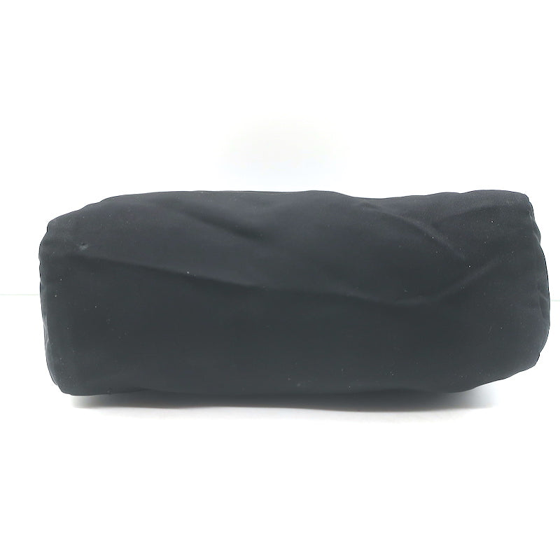 Prada Nylon Cosmetic Bag Black Small Clutch