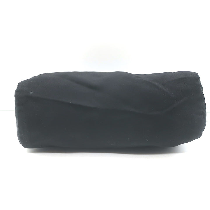 Prada Nylon Cosmetic Bag Black Small Clutch