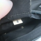 Prada Nylon Cosmetic Bag Black Small Clutch