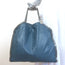 Stella McCartney Falabella Fold-Over Tote Blue Faux Leather Shoulder Bag