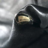 Chanel 2000 Large Logo Bowler Bag Black Quilted Caviar Leather & Patent