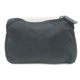 Prada Nylon Cosmetic Bag Black Mini Clutch