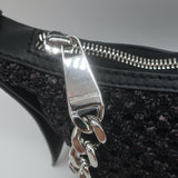 Zadig & Voltaire Le Cecilia XS Shoulder Bag Black Raffia NEW