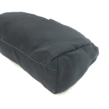 Prada Nylon Cosmetic Bag Black Mini Clutch