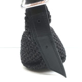 Zadig & Voltaire Le Cecilia XS Shoulder Bag Black Raffia NEW