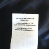 J Brand Snake-Embossed Leather Moto Jacket Black Size Extra Small