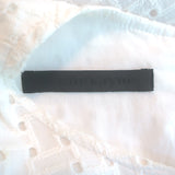 Jenni Kayne Eyelet-Embroidered Sleeveless Maxi Dress White Size 4