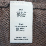 L'Agence Kieran One-Shoulder Sweater Top Oatmeal Size Extra Small NEW