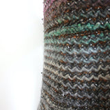 Chanel 11A Paris-Byzantine Metallic Knit Sweater Dress Navy/Multi Size 40