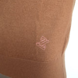 Zimmermann Logo-Embroidered Cashmere Sweater Brown Size 1 Crewneck Pullover