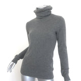 Ralph Lauren Black Label Cashmere Turtleneck Sweater Gray Size Medium