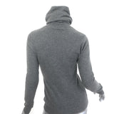 Ralph Lauren Black Label Cashmere Turtleneck Sweater Gray Size Medium
