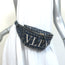 Valentino VLTN Rockstud Spike Belt Bag Navy Quilted Leather