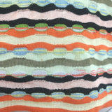 M Missoni V-Neck Top Multicolor Striped Knit Size US 8