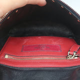 Valentino VLTN Rockstud Spike Belt Bag Navy Quilted Leather