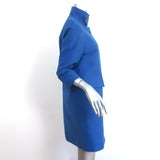 Marni Coat Blue Cotton Size 38 Button Front Jacket
