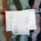 M Missoni V-Neck Top Multicolor Striped Knit Size US 8