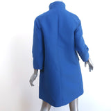 Marni Coat Blue Cotton Size 38 Button Front Jacket
