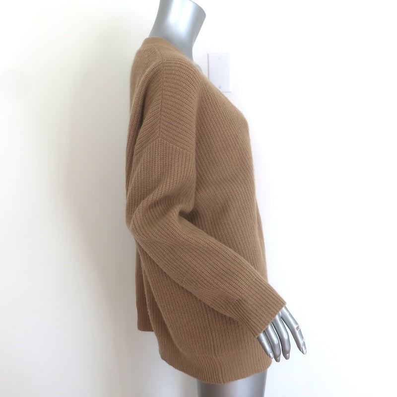 Jenni Kayne Cashmere Cocoon Cardigan Camel Size Small