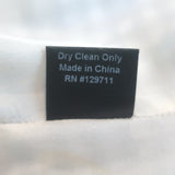 Jenni Kayne Gingham Summer Midi Dress Navy/White Stretch Cotton Size Medium