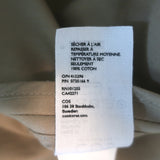 COS Trench Coat Beige Cotton Size 4 Belted Long Jacket