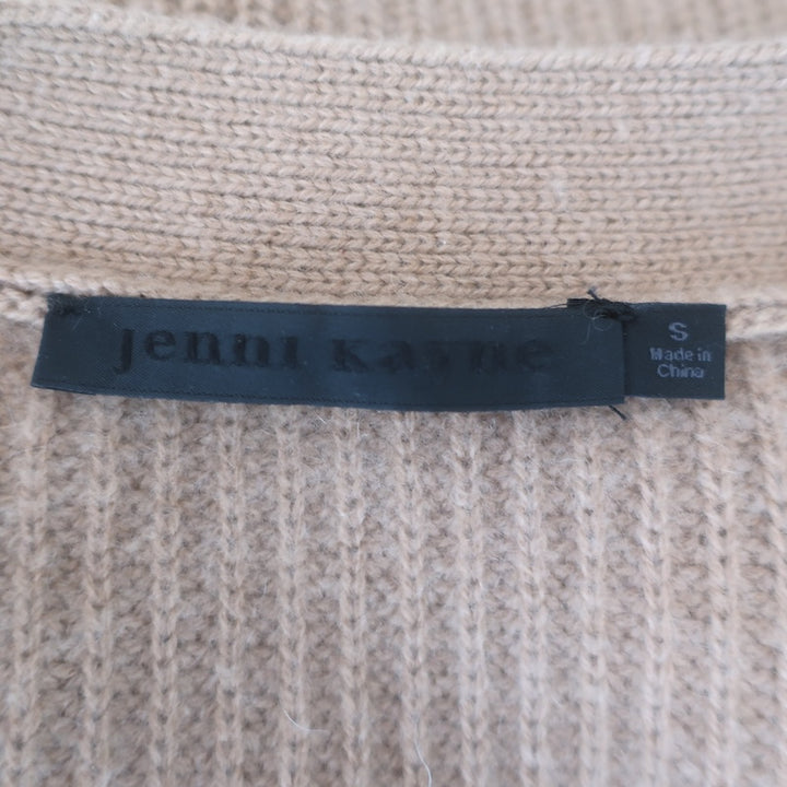 Jenni Kayne Cashmere Cocoon Cardigan Camel Size Small