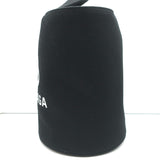 Balenciaga Wave Medium Bucket Tote Black Canvas Crossbody Bag