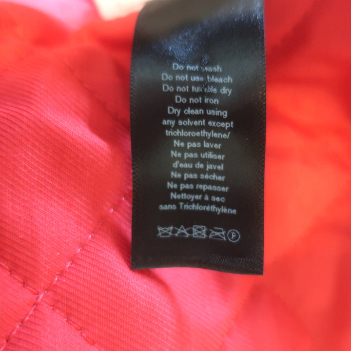 Rag &amp; Bone Kingston Bomber Jacket Navy Virgin Wool Size Medium