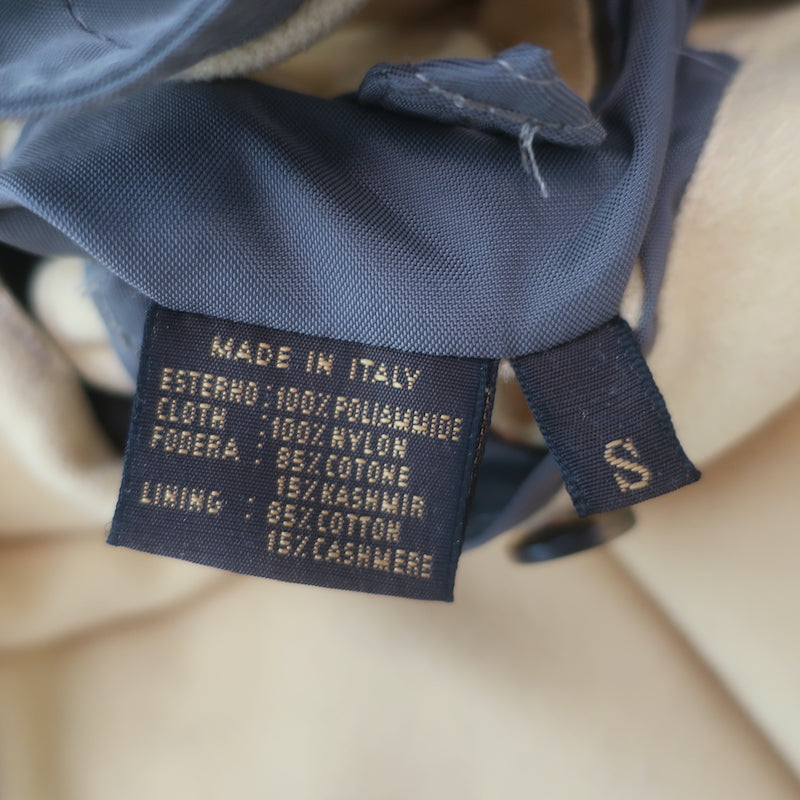 Loro Piana Quilted Puffer Vest Olive Size Small