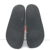 Gucci GG Supreme Blooms Pursuit Pool Slide Sandals Coated Canvas Size 36