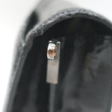 Zadig & Voltaire Lolita Wrinkle Small Crossbody Bag Black Patent Leather