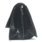 Zadig & Voltaire Lolita Wrinkle Small Crossbody Bag Black Patent Leather