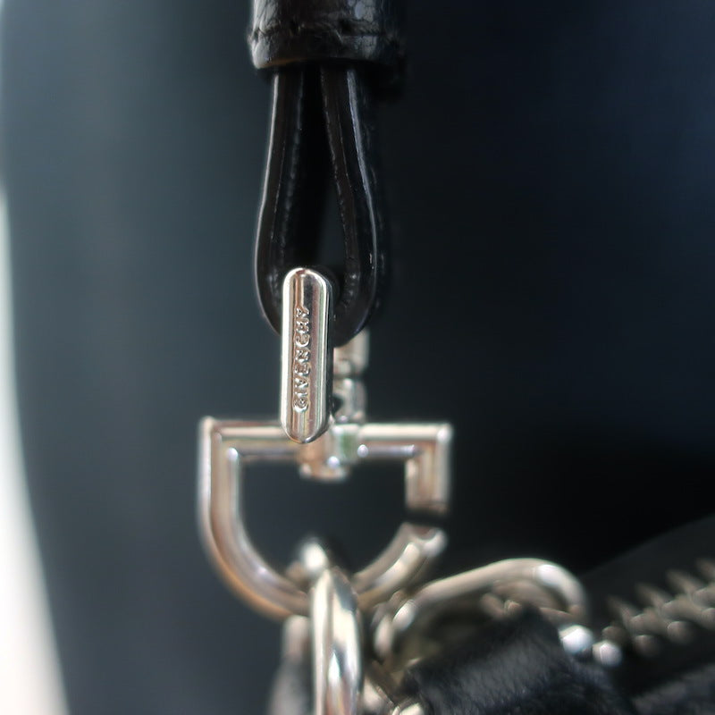 Givenchy Mini Antigona Crossbody Bag Black Leather