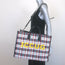 Gucci Iccug Embroidered Checked Tote Extra Large Shoulder Bag