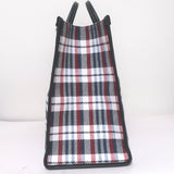 Gucci Iccug Embroidered Checked Tote Extra Large Shoulder Bag